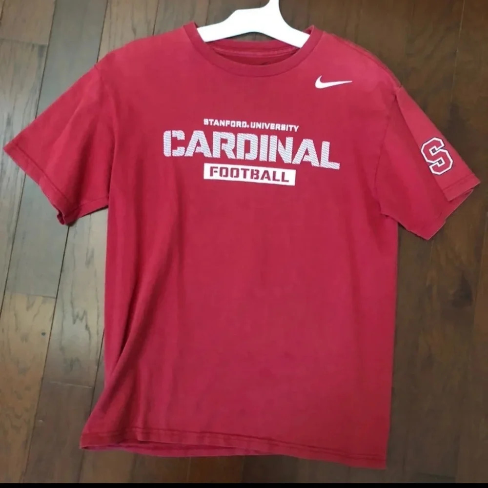Nike Youth Standord Football Cotton Tee red size youth large - Picture 2 of 5